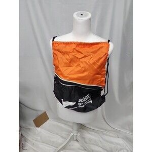 Drawstring Orange Cinch Sack Gym Tote Backpack Bag Century 21 Promo Golf